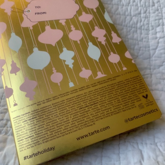 Tarte Remix Lipgloss Lip Ornament 4 Piece Set BNIB - Picture 16 of 16